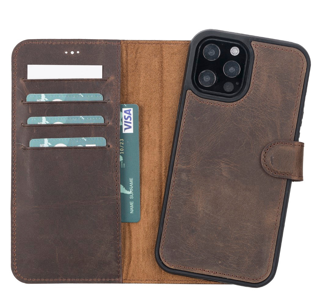 Apple iPhone 13 Series Leather Wallet Case X