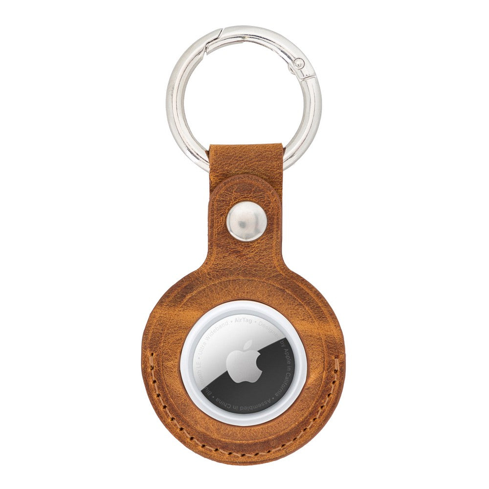 Apple AirTag Leather Keychain Arta