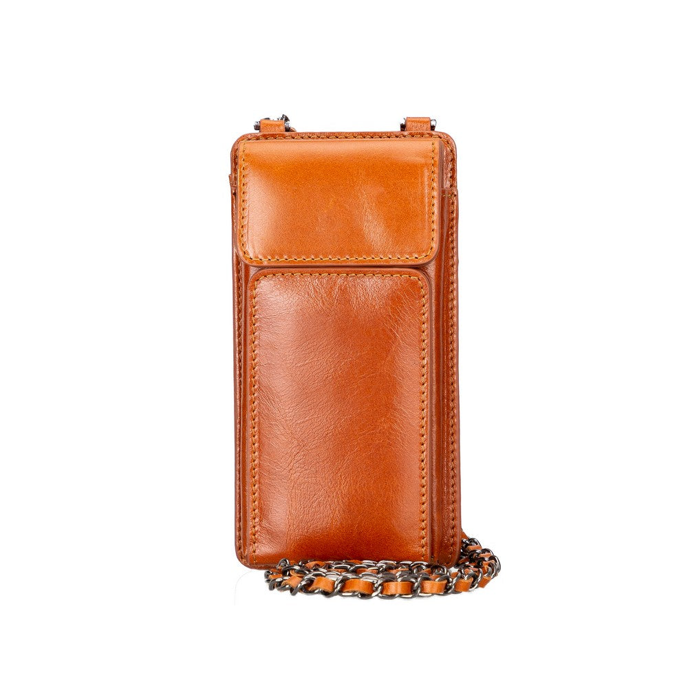 Avjin 6.9 inch Leather Case with Wallet Strap