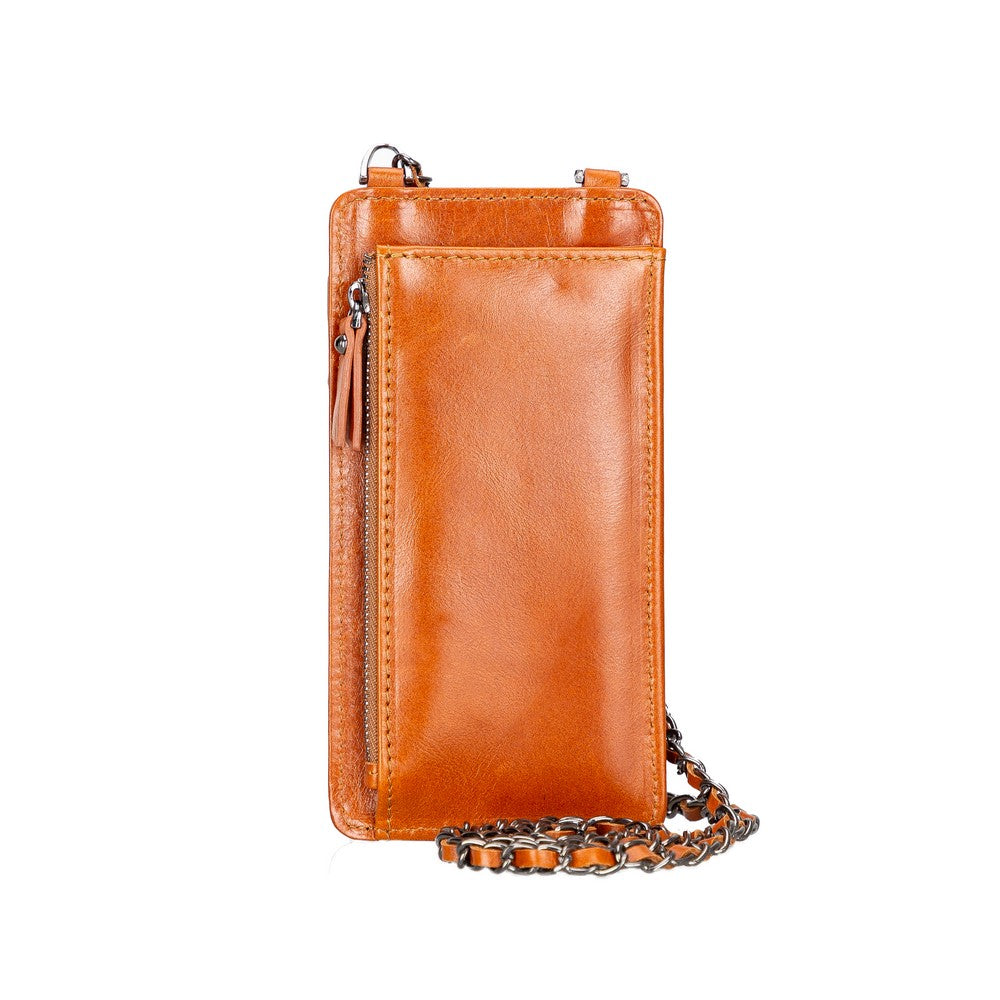 Avjin 6.9 inch Leather Case with Wallet Strap