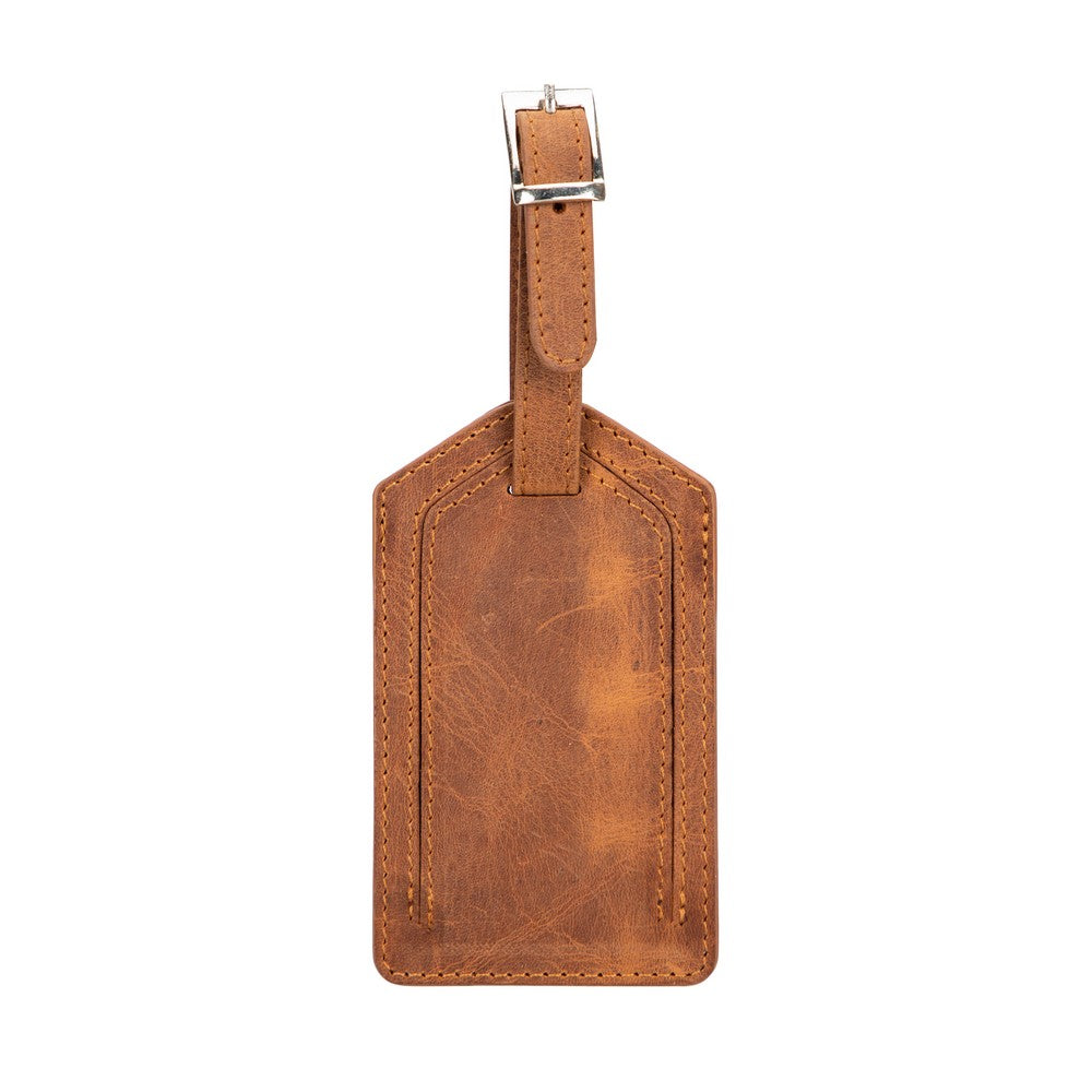 Leather Luggage AirTag Airconrad