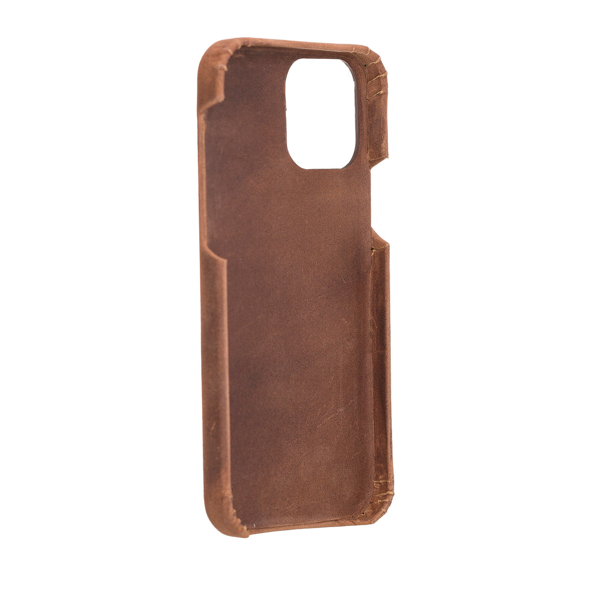 Apple iPhone 12 Series Leather Back Cover Rock