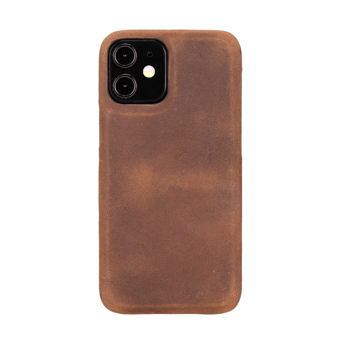 Apple iPhone 12 Series Leather Back Cover Rock