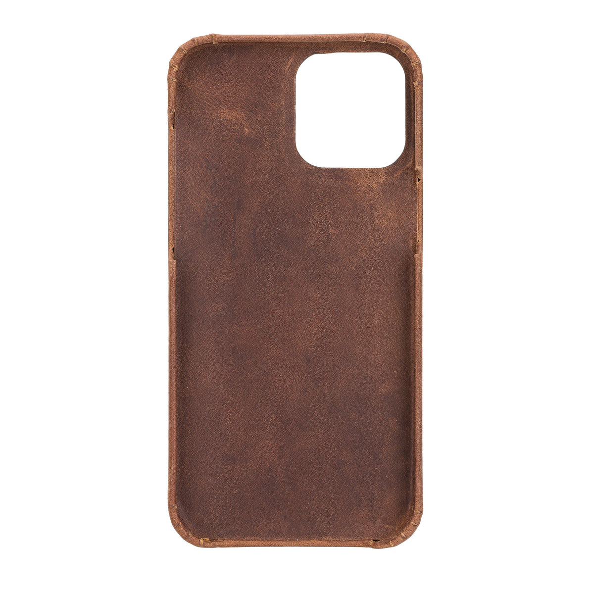 Apple iPhone 12 Series Leather Back Cover Rock