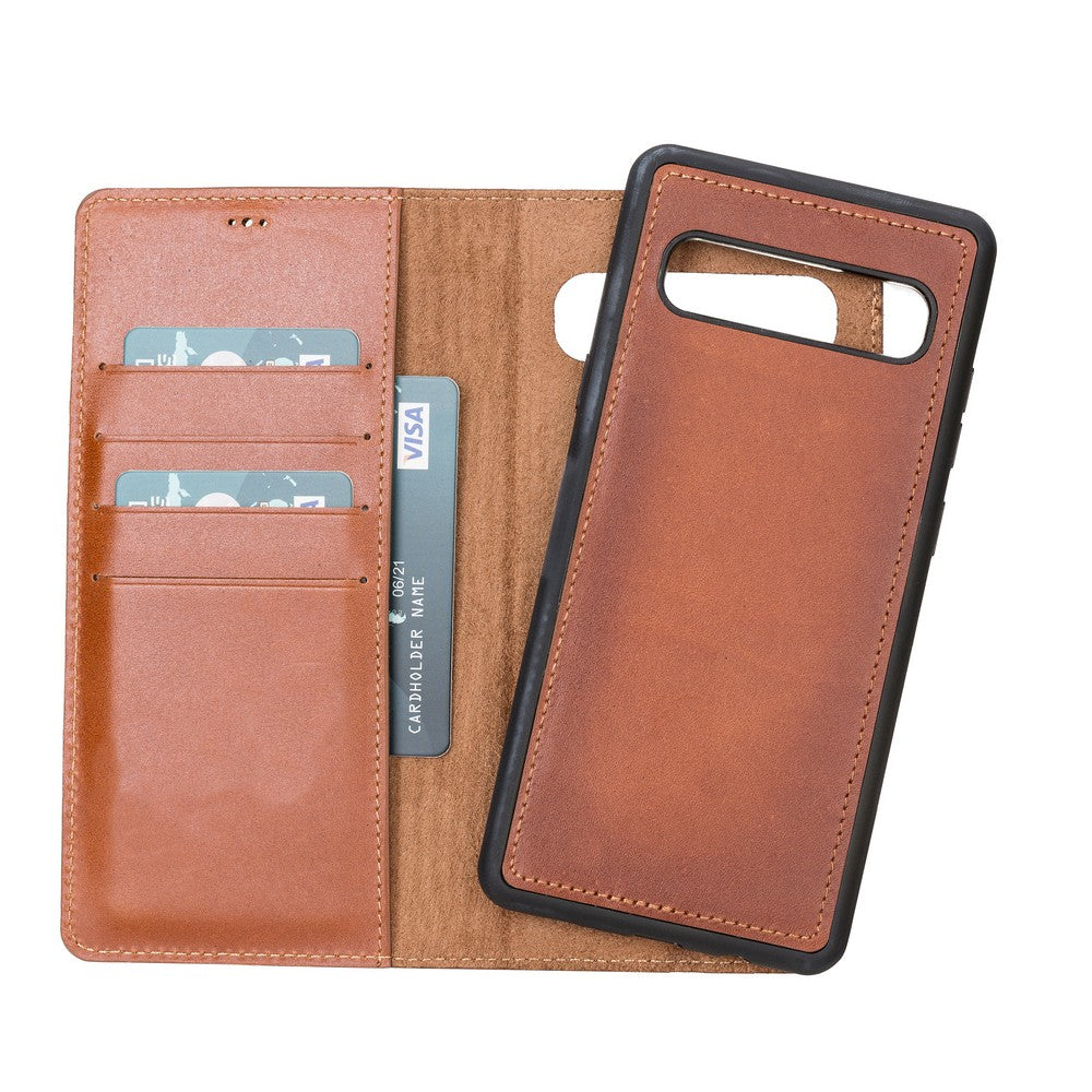 Samsung Galaxy S10 Leather Wallet Case