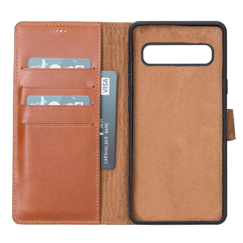 Samsung Galaxy S10 Leather Wallet Case