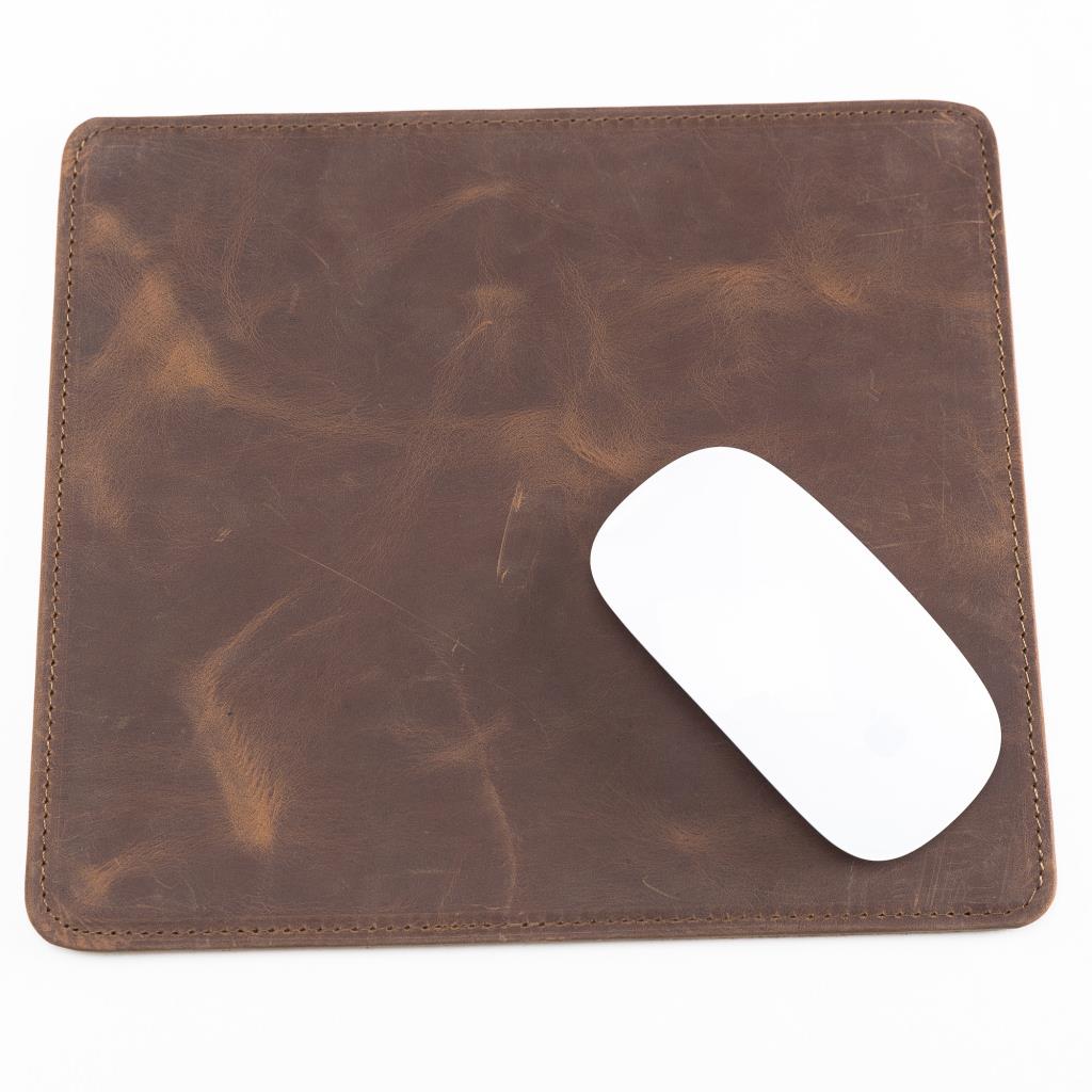 Hann Leather Mouse Pad without Wristband