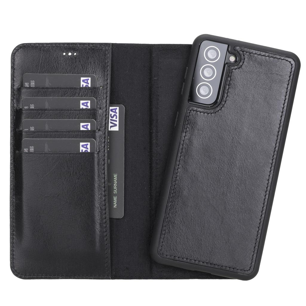 Samsung Galaxy S21 Leather Wallet Case