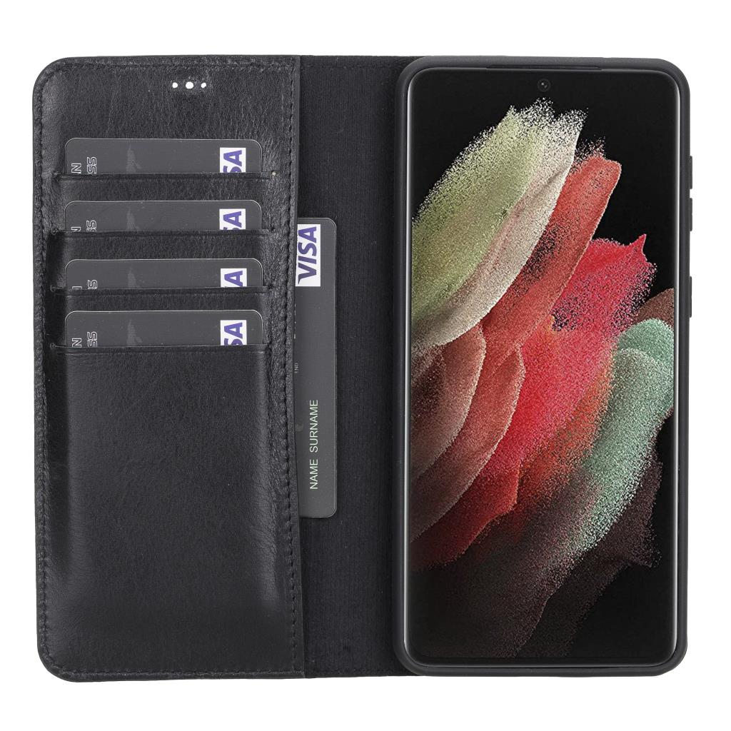 Samsung Galaxy S21 Leather Wallet Case