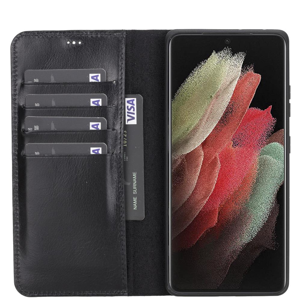 Samsung Galaxy S21 Leather Wallet Case