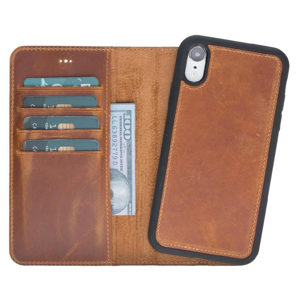 Apple iPhone XR Series Leather Wallet Case