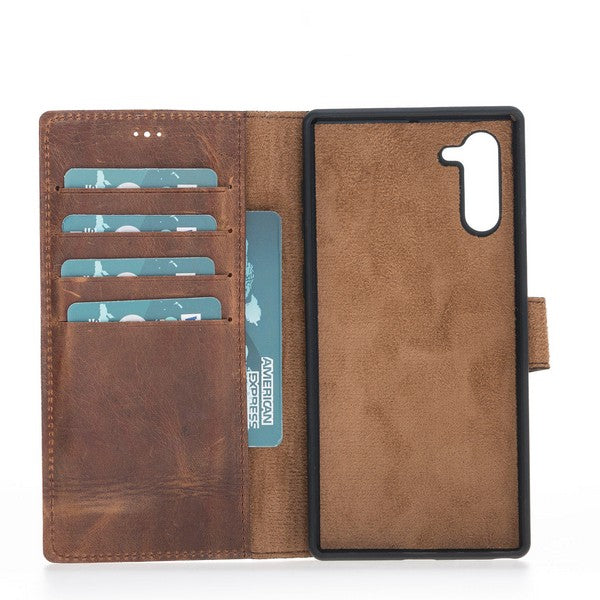 Samsung Galaxy Note 10 Leather Wallet Case