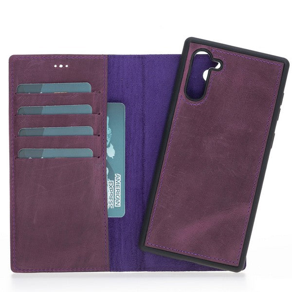 Samsung Galaxy Note 10 Leather Wallet Case