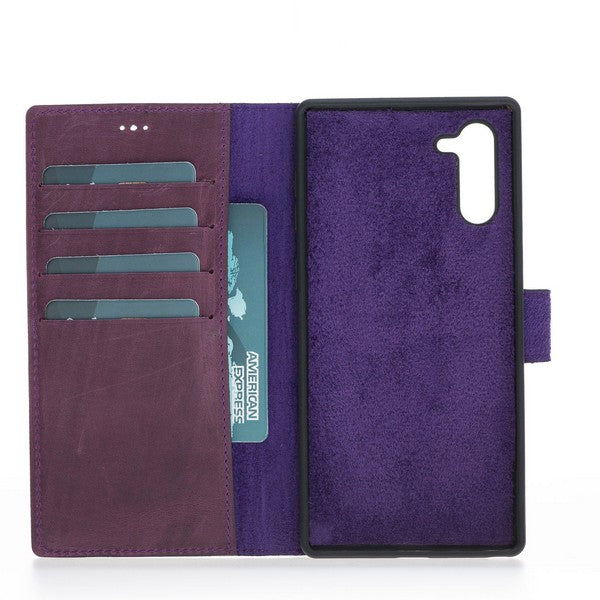 Samsung Galaxy Note 10 Leather Wallet Case