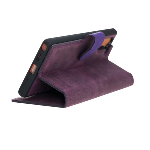 Samsung Galaxy Note 10 Leather Wallet Case