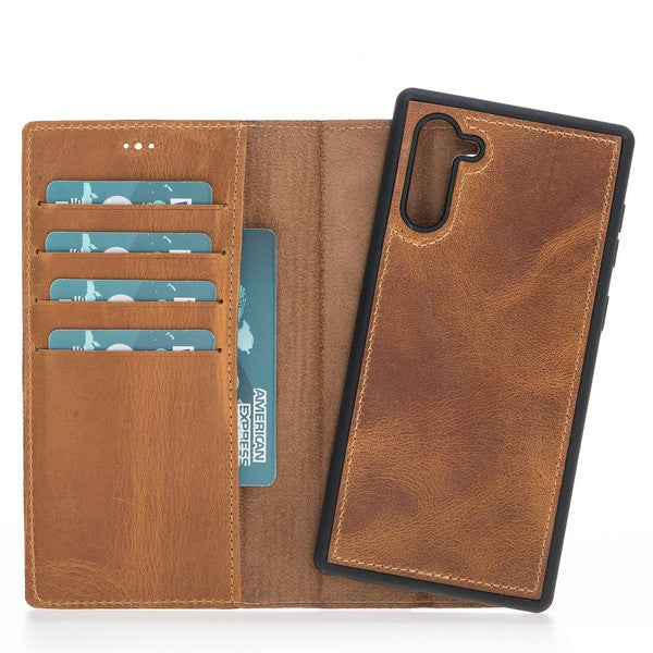 Samsung Galaxy Note 10 Leather Wallet Case