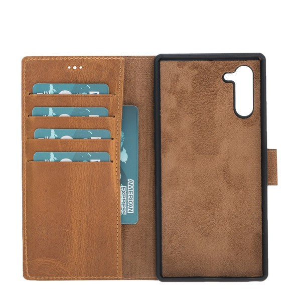 Samsung Galaxy Note 10 Leather Wallet Case