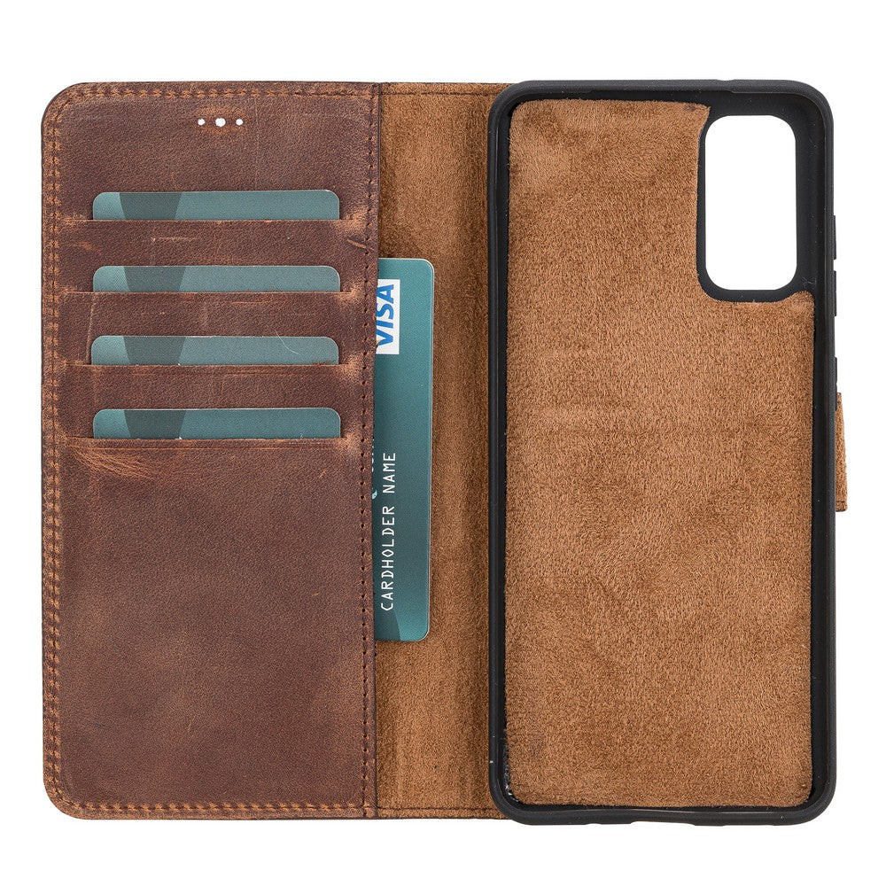 Samsung Galaxy S20 Leather Wallet Case