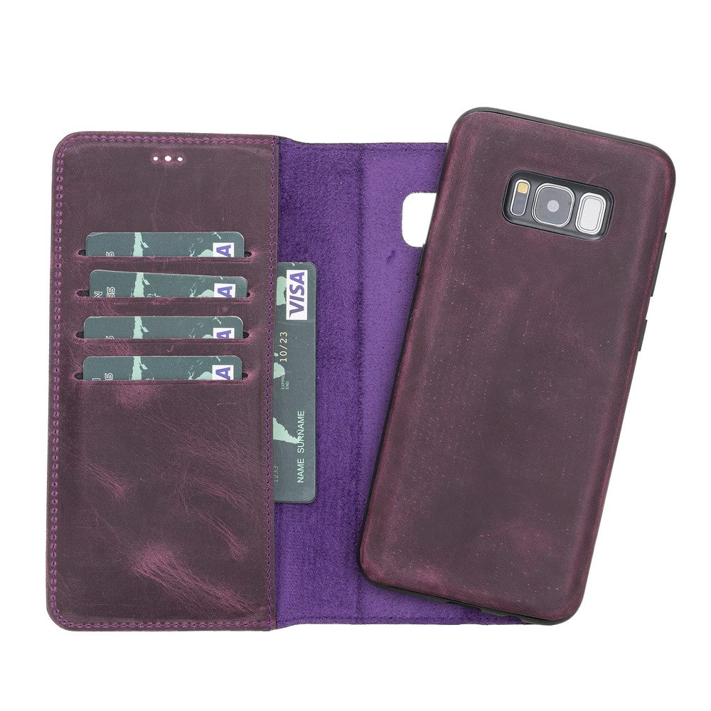 Samsung Galaxy S8 Leather Wallet Case