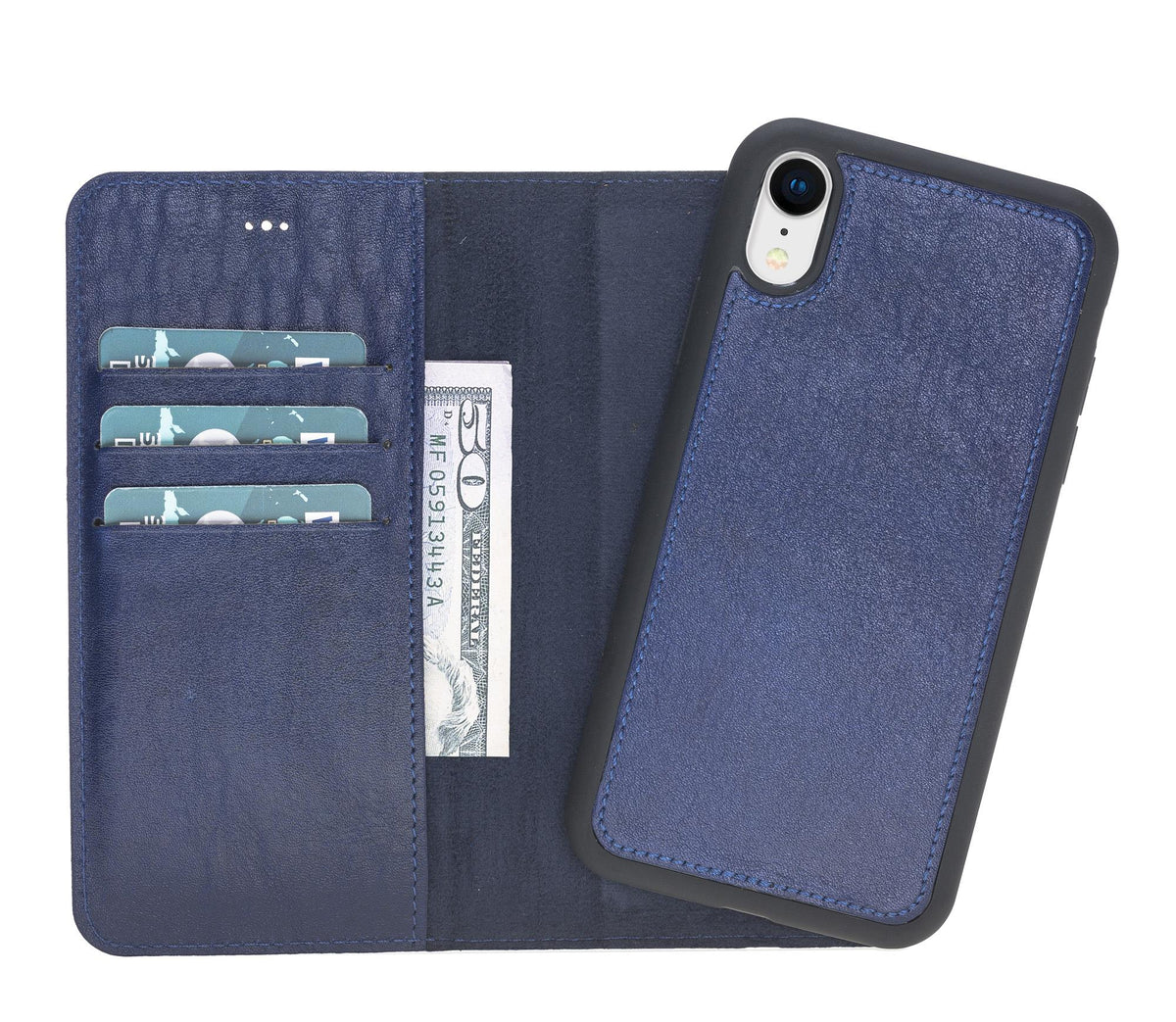 Apple iPhone XR Series Leather Wallet Case