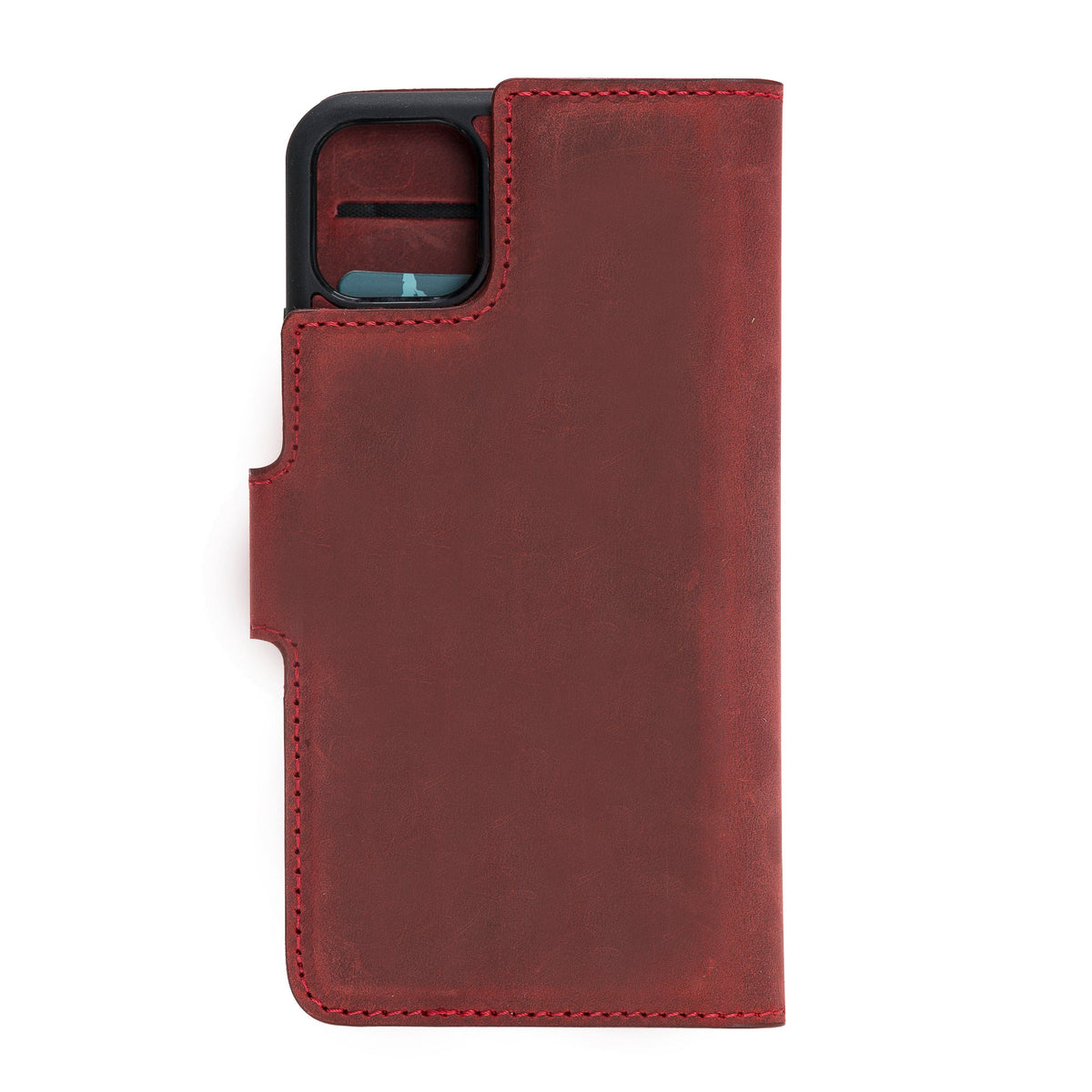 Apple iPhone 11 Series Compatible Leather Wallet Case Liluri