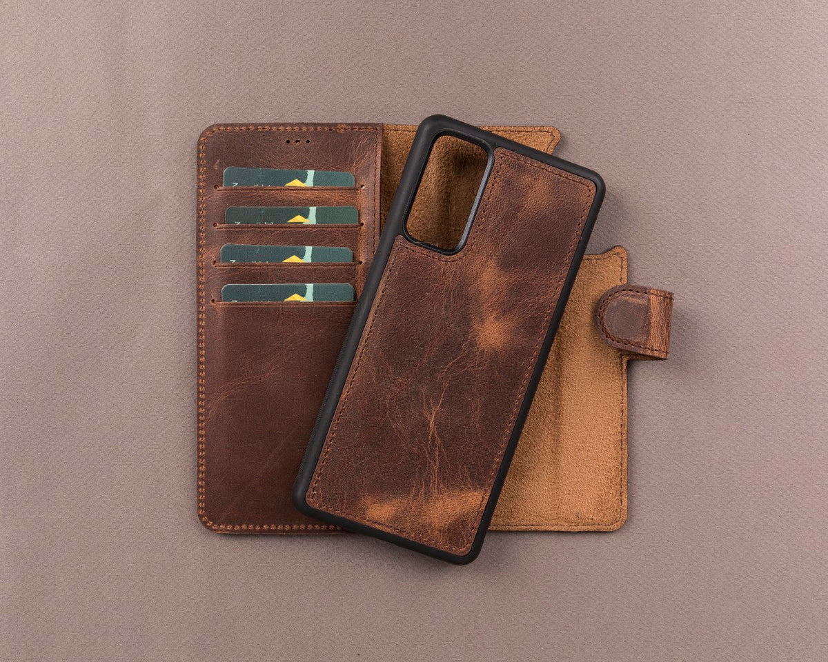 Samsung Galaxy S20 Leather Wallet Case