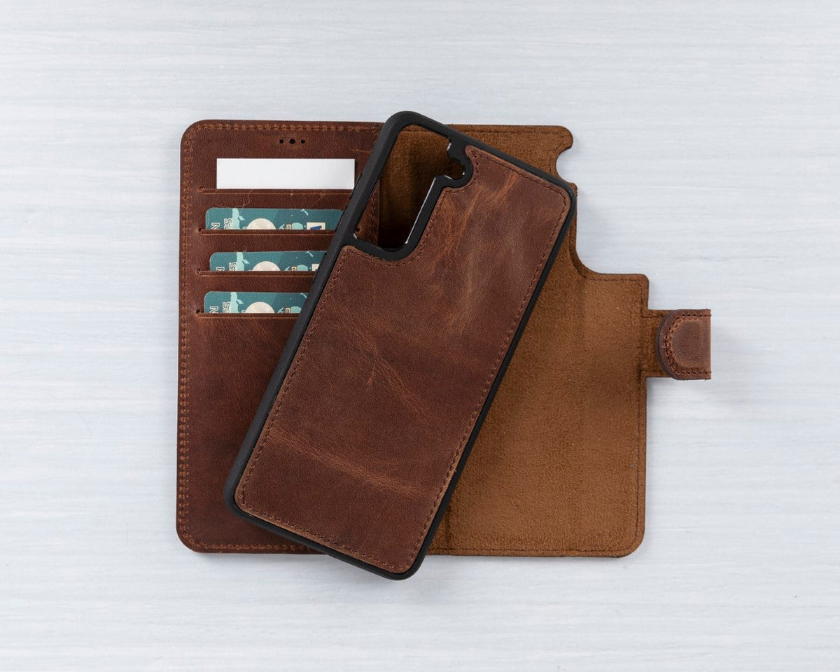 Samsung Galaxy S21 Leather Wallet Case