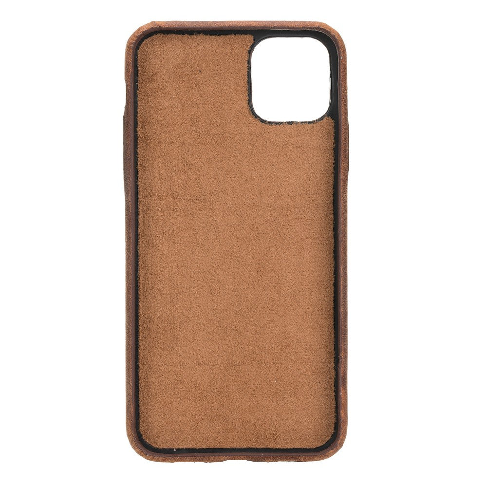 Apple iPhone 11 Series Leather Back Cover Rock