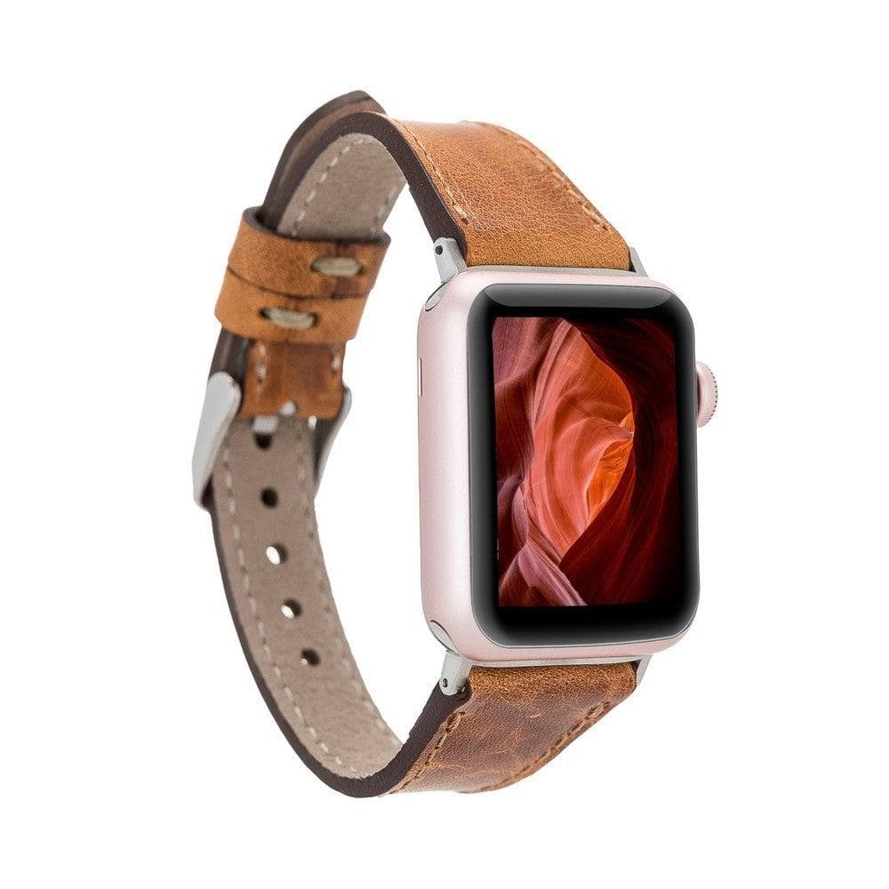 Bradford Classic Slim Apple Watch Leather Straps