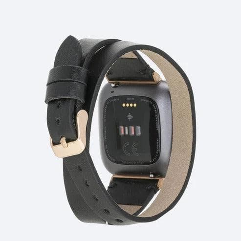 Bristol Double Tour Slim FitBit Leather Watch Straps