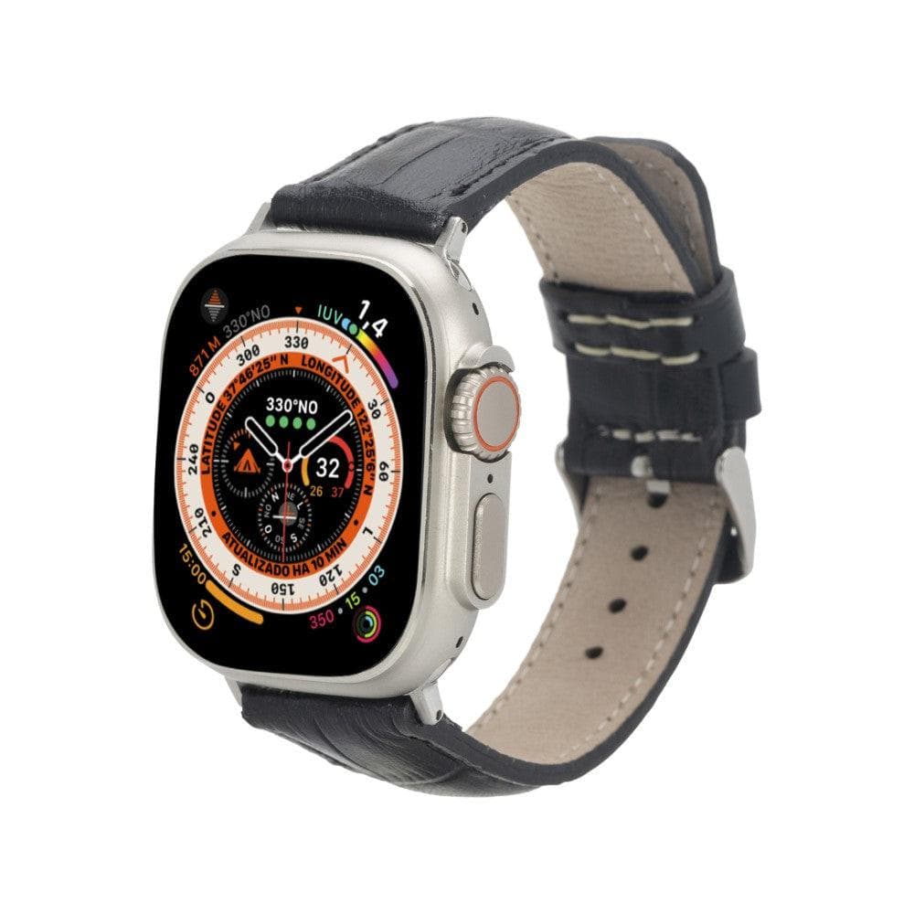 Cardiff Classic Apple Watch Leather Straps