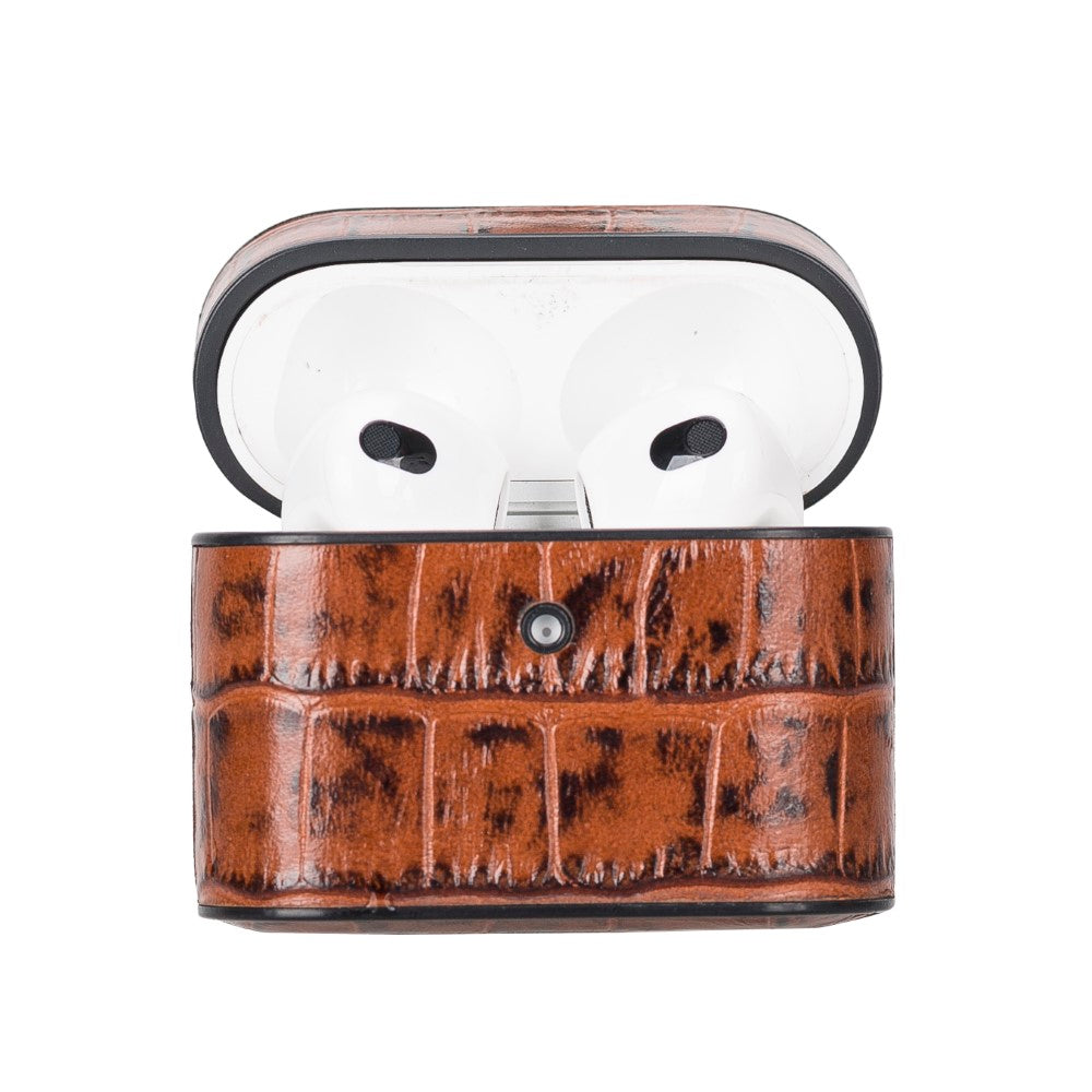 Casquet Apple AirPods 3rd Generation Leather Case