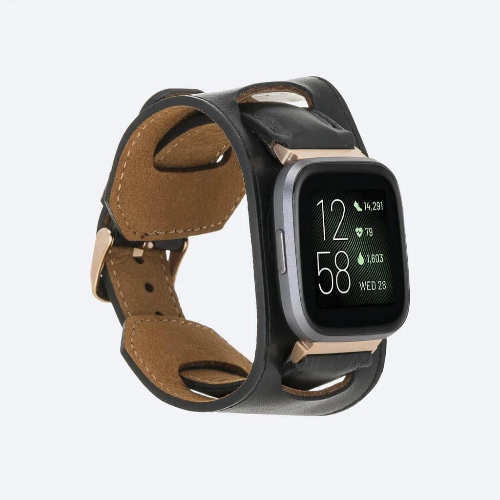 Swansea Cuff FitBit Leather Watch Straps