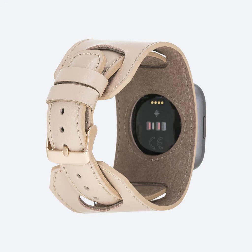 Swansea Cuff FitBit Leather Watch Straps