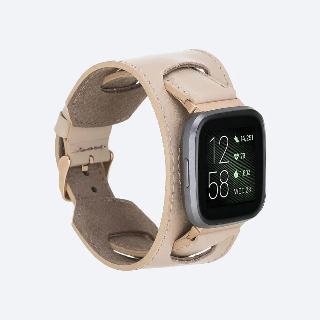 Swansea Cuff FitBit Leather Watch Straps