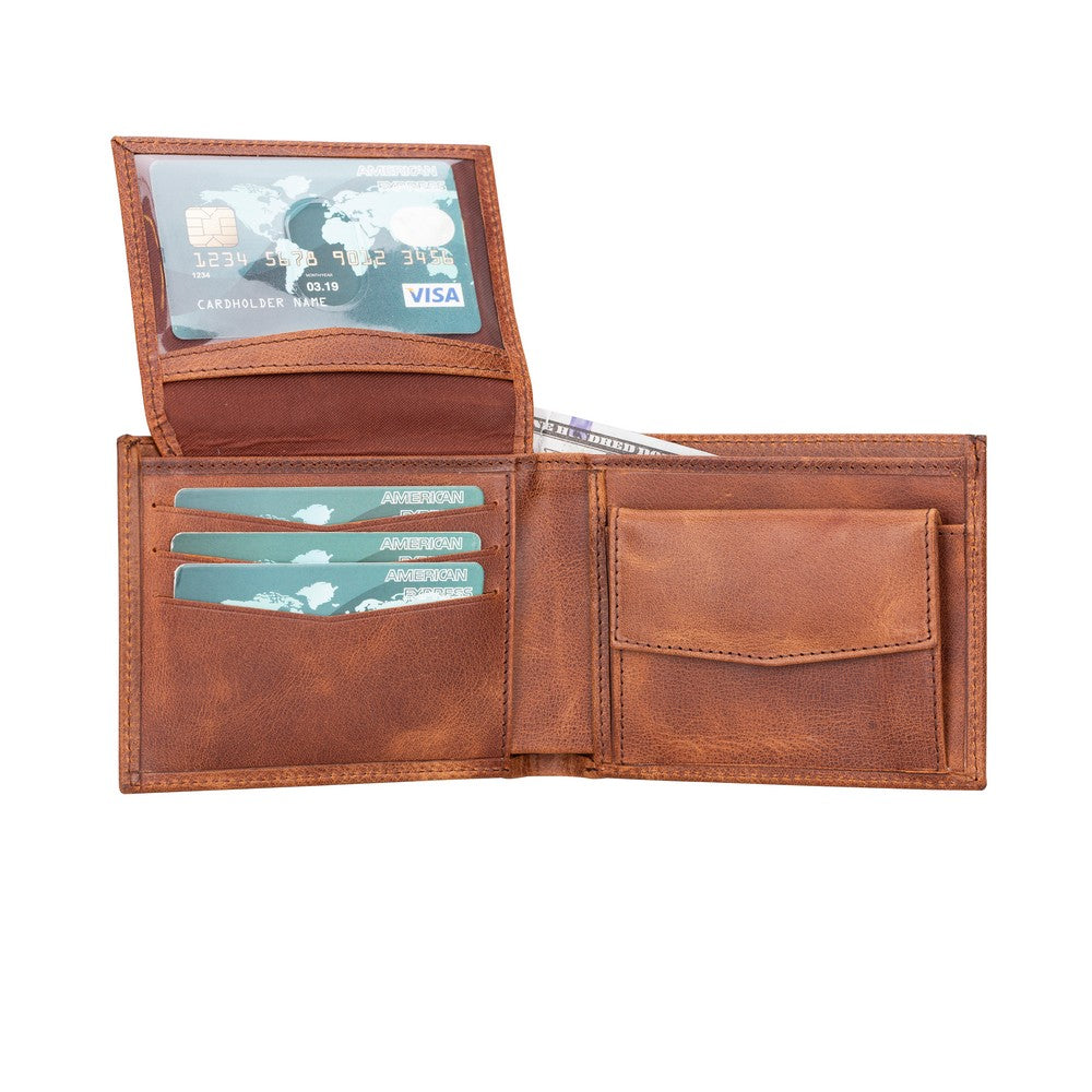 Passat Leather Wallet and Card Holder