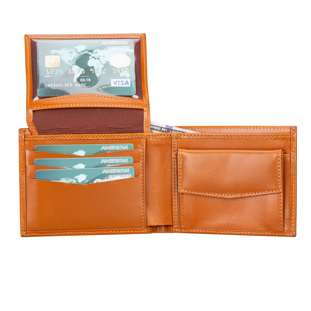 Passat Leather Wallet and Card Holder