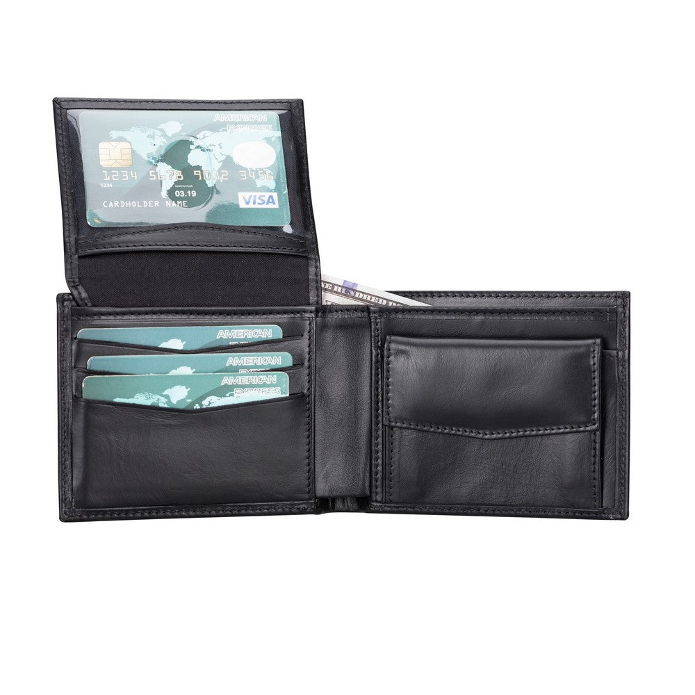 Passat Leather Wallet and Card Holder