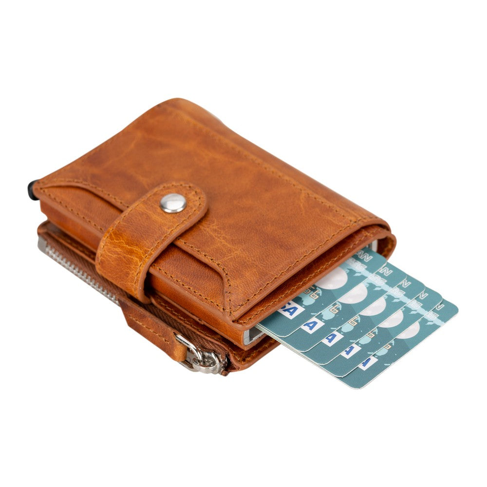 Kont Leather Wallet and Card Holder