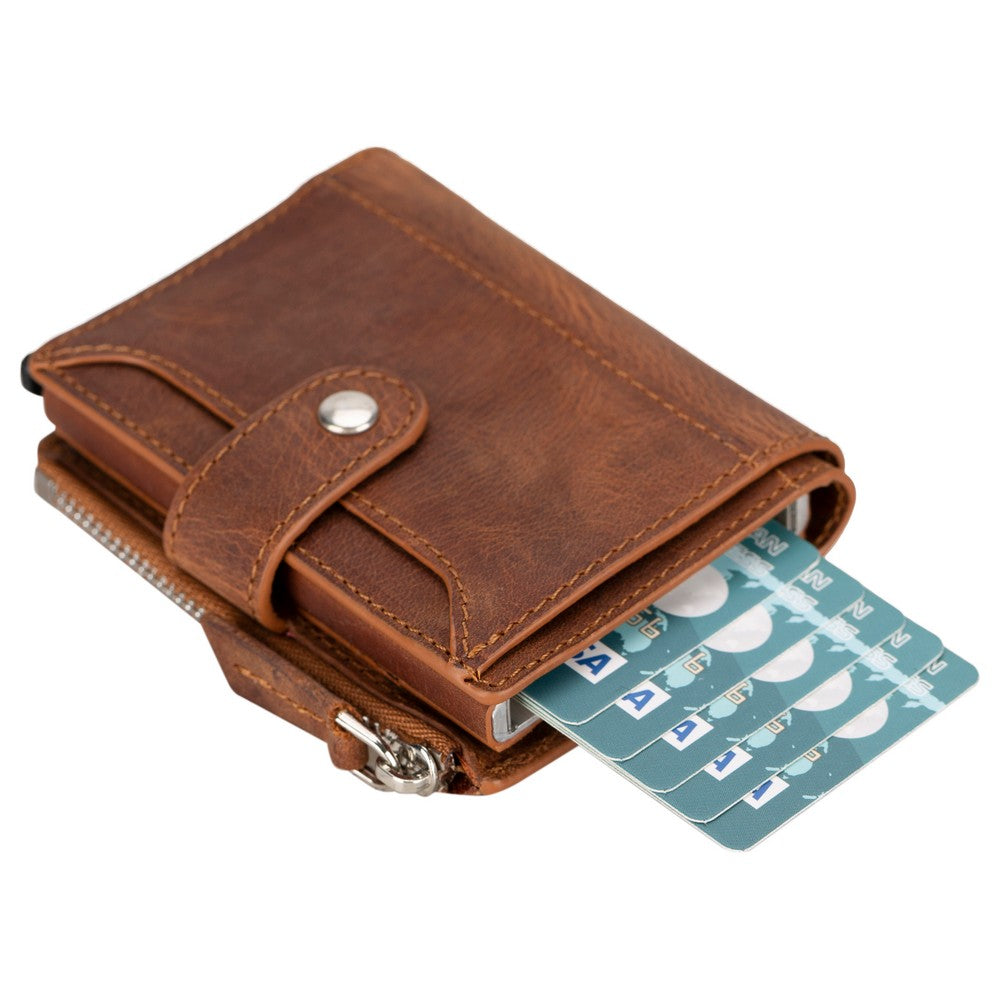 Kont Leather Wallet and Card Holder