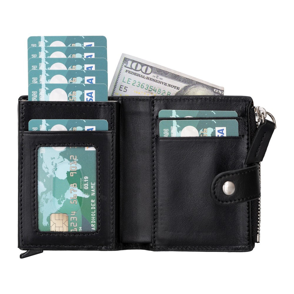 Kont Leather Wallet and Card Holder