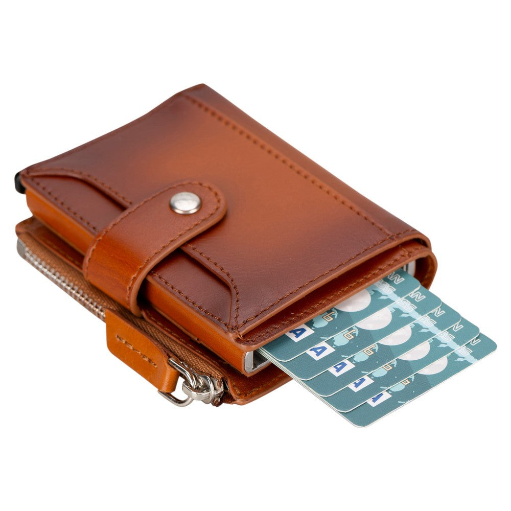 Kont Leather Wallet and Card Holder