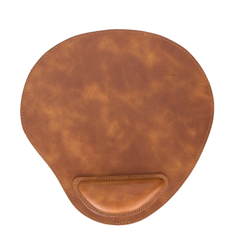 Conn Leather Mouse Pad with Wristband