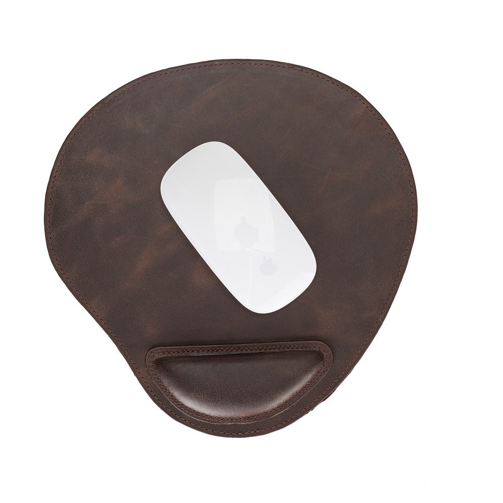 Conn Leather Mouse Pad with Wristband