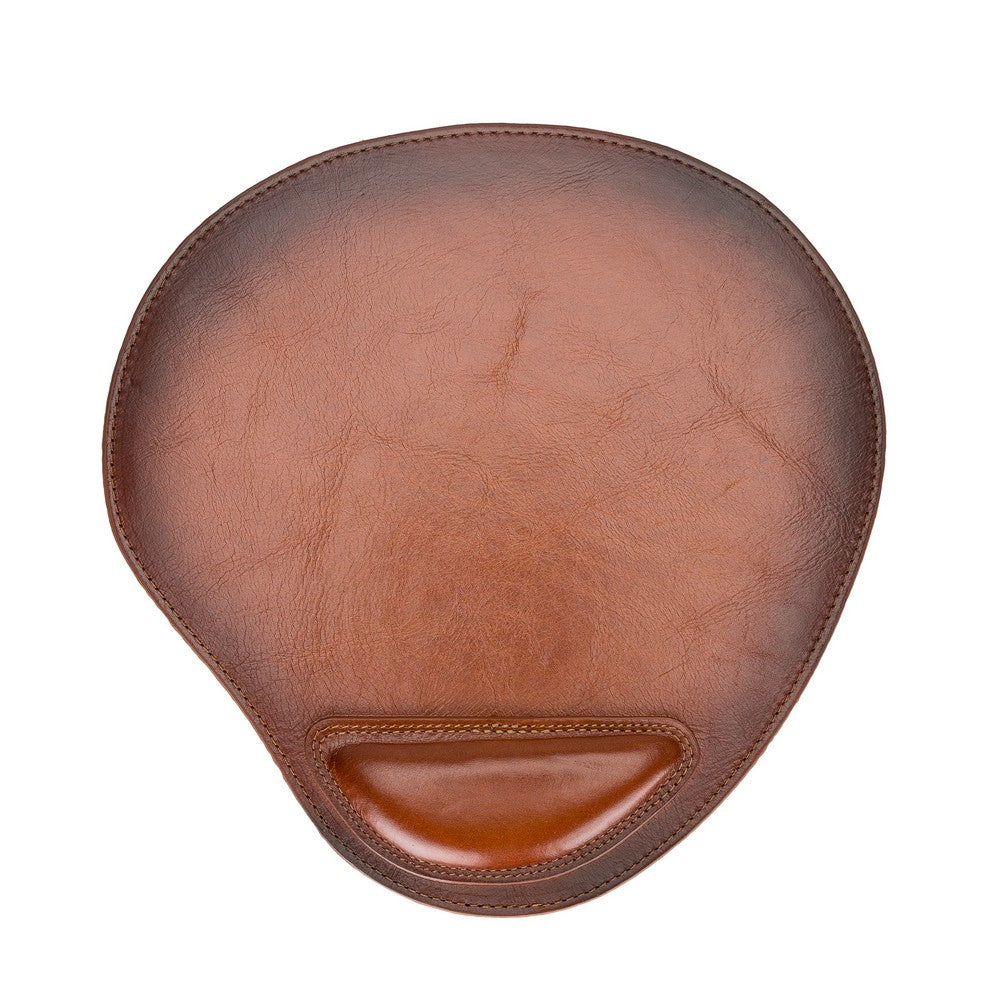 Conn Leather Mouse Pad with Wristband