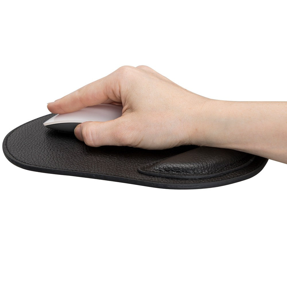 Conn Leather Mouse Pad with Wristband