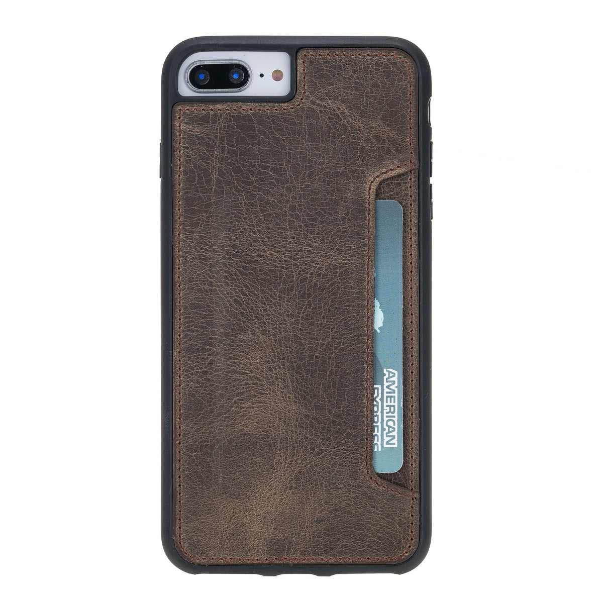 Apple iPhone 7-8 Series Leather Card Holder Back Cover