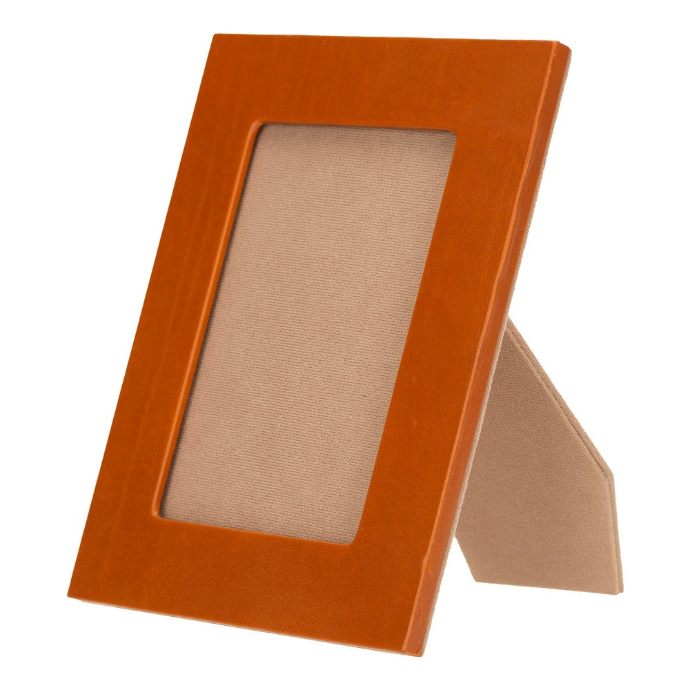 Leather Desktop Photo Frame 22x17cm frame for 15x10cm photos (8.6x6.6inch frame for 5.9x3.9inch photos)