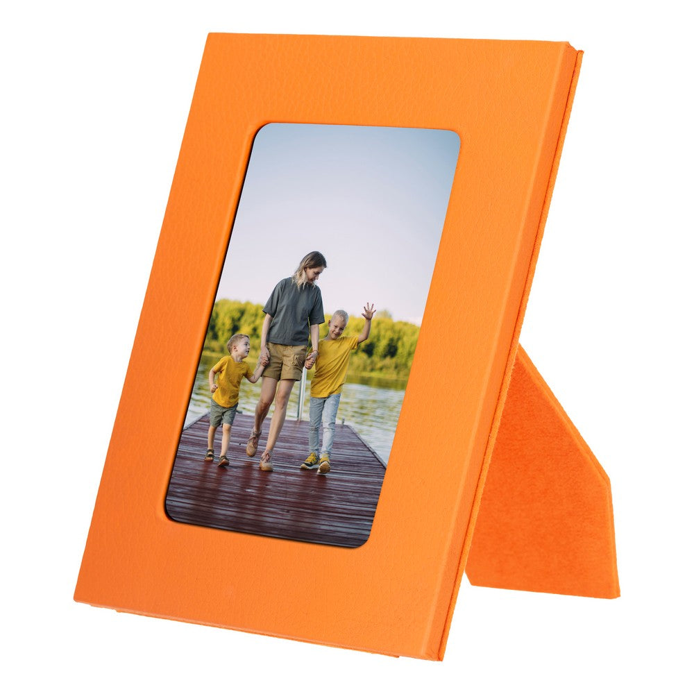 Leather Desktop Photo Frame 22x17cm frame for 15x10cm photos (8.6x6.6inch frame for 5.9x3.9inch photos)