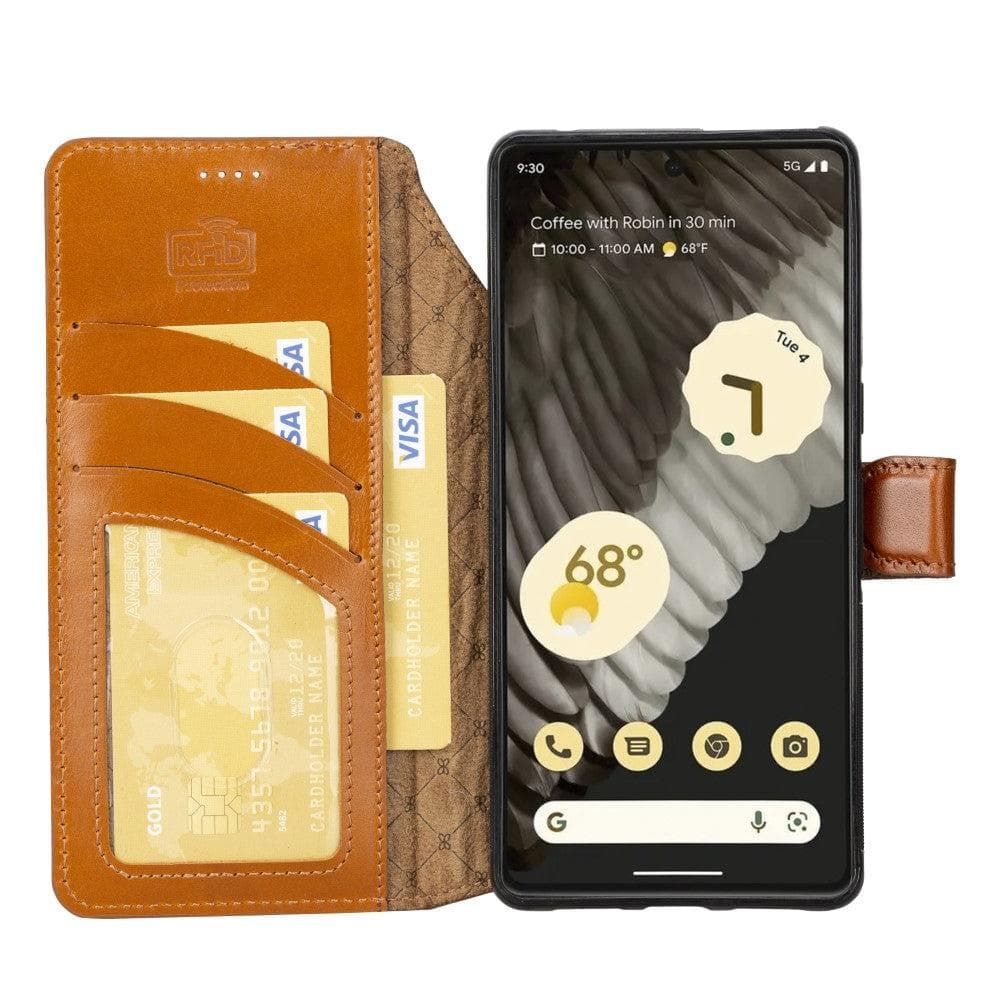 Google Pixel 7 Series Leather DetacHable Wallet Cases